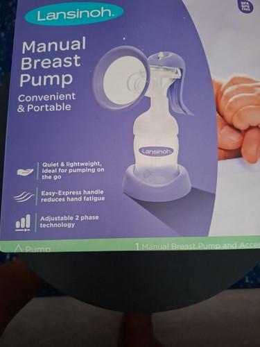 Lansinoh manual breast pump - manual,