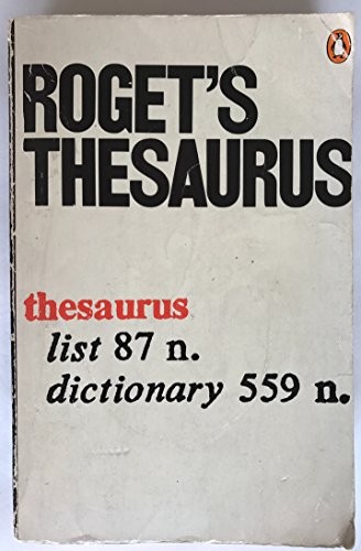 Roget thesaurus english - thesaurus,
