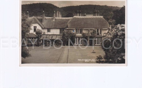 Postcard holnicote house - postcard.,