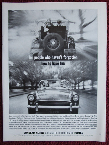 1963 sunbeam alpine - 1963,