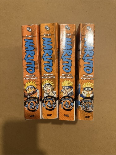 Naruto manga set - 3-in-1,