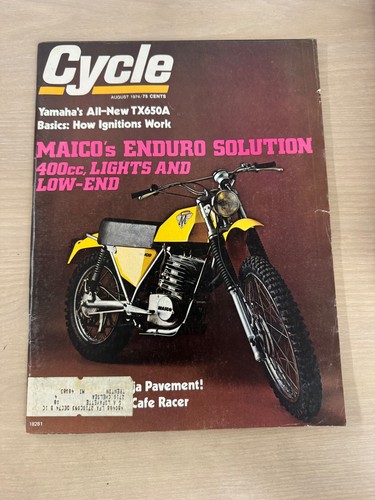 Cycle magazine august - cycle,