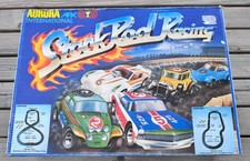 Vintage Aurora AFX Stock Rod Racing HO Slot Car Scalextric Set