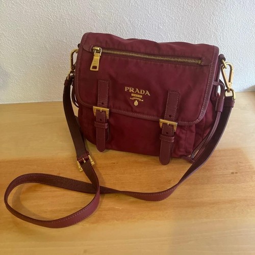 Prada nylon shoulder - nylon, bag