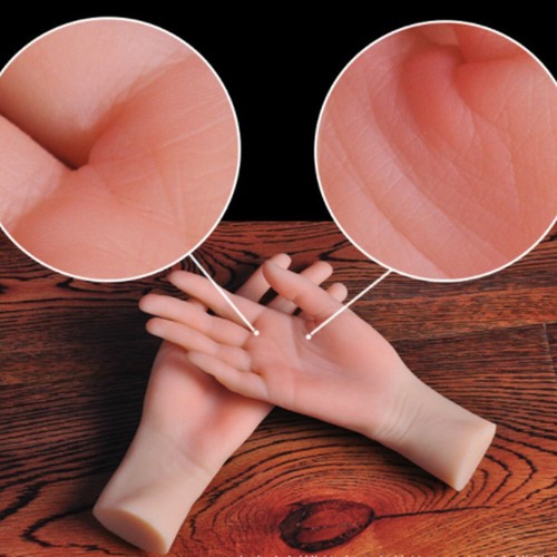 Silicone female hand model - silicone,