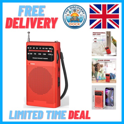 Compact portable radio - compact, am/fm