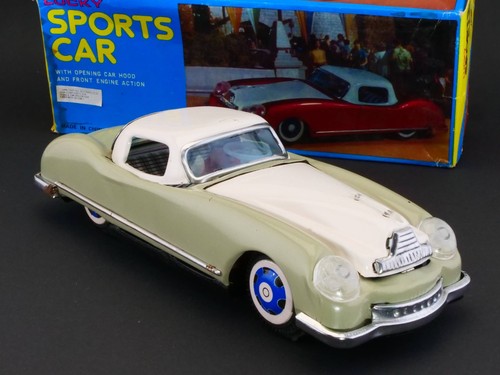 753 lucky sports car tin - 753,