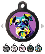 Miniature schnauzer dog tag - miniature,