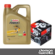 K&N Oil Filter & Castrol Power