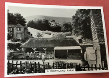 SOUTH DOWNS OAK BARN    SMALL PHOTOGRAPH  ART DECO  ERA TRADE CARD  7/5 CM .