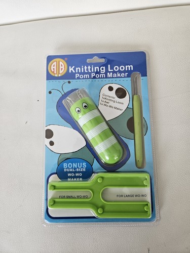 Knitting loom and pom - loom,