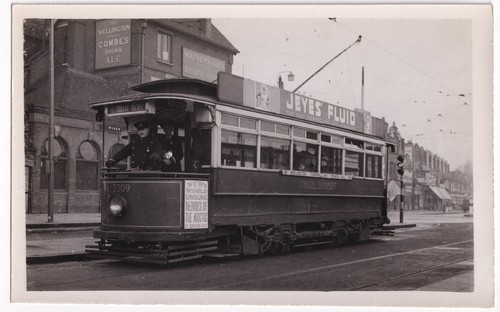 London transport tram 2309 - london,