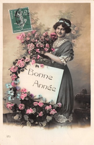 World war romatic - world, postcard