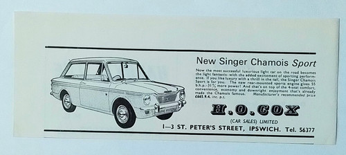 Original advert for - original,