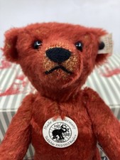 Red Teddy bear replica