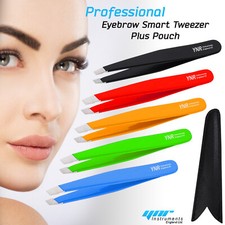 Eyebrow Tweezers Slant Professional Beauty Eyebrow Hair Pluckers Stainless Steel
