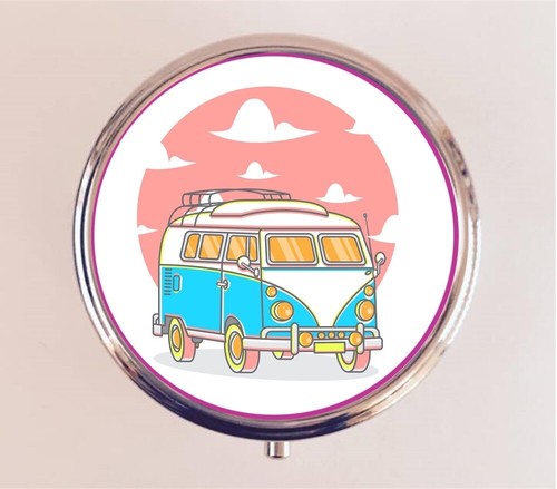 Hippie bus van - life, vanlife