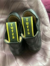 Kids Tuffa - Black leather riding boots - size 34  