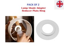 Lamp Shade Metal Ring Adaptor Converter Reducer Pack Of 2