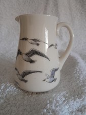 WH GOSS SMALL CHINA JUG WITH SEAGULLS 3.5 INCHES HIGH £2.00