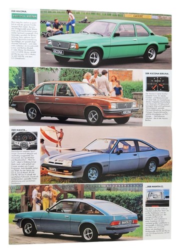 Opel ascona manta rekord - b,