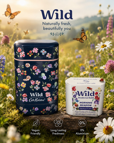 Wild deodorant refill morning - wild,