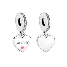 GRANNY GRANDMOTHER HEART CHARM