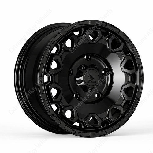Gloss black at9 alloy - 16",
