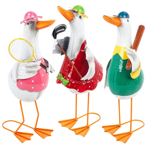 Metal sports goose - metal,