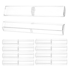 Pcs hexagonal small clear - 10,