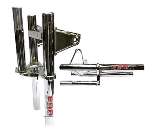 Triple clamp chrome - triple,