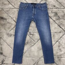 Handpicked Ravello Blue Slim Denim Jeans - 38W 32L Made in Italy *READ DESCRIPT*