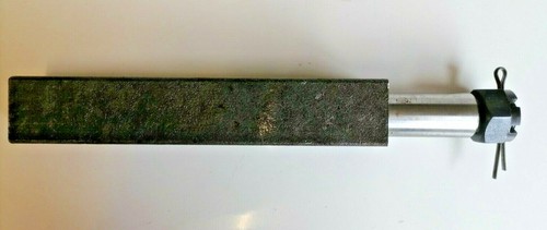 Trailer weld stub - axle,