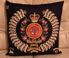 The Light Infantry Regiment 2nd Battalion Colours cushion cover