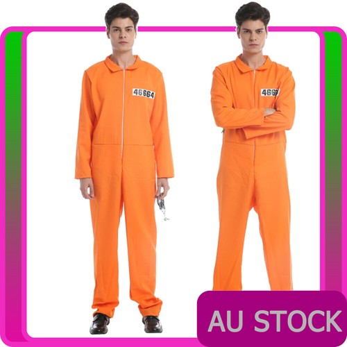 Mens escaped prisoner costume - prisoner,