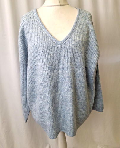 Sosandar cable shoulder knit - sosandar,