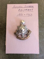 Royal Sussex Regiment British