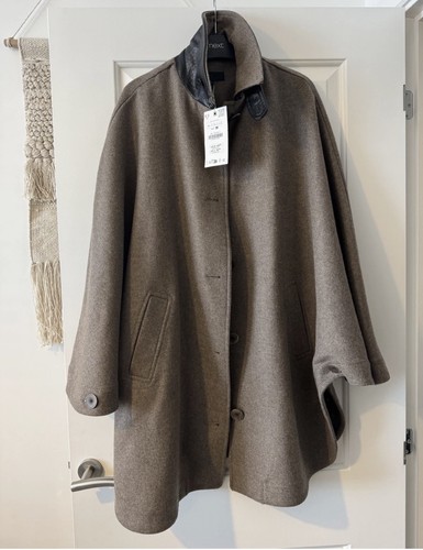 Zara cape coat size - coat, bnwt