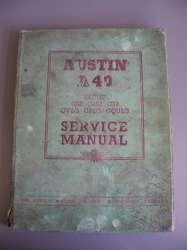 Vintage austin a40 series gs2 - vintage,