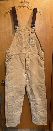Vtg usa carhartt overalls mens - overalls,