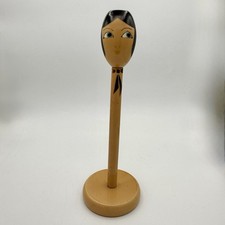 Antique Art Deco Wooden Hat