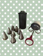 Classic Tala Icing Nozzle Set | Set of 7 | Vintage Cake Decorating Collectable