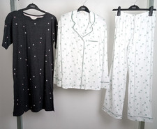 M&S Women's White Patterned