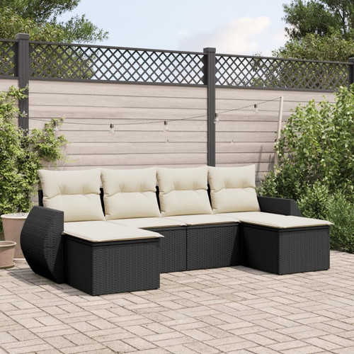 Garden sofa set - set, black,