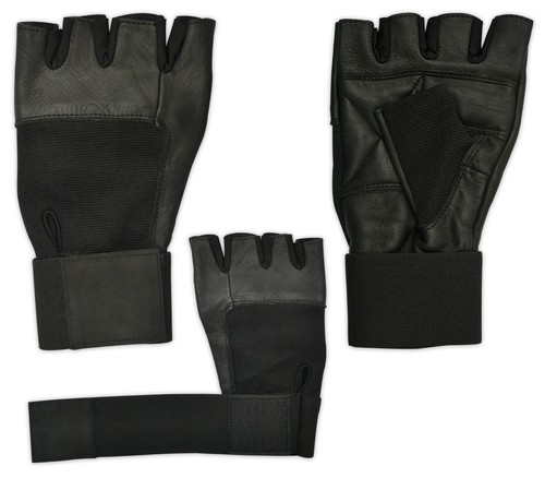 Leather weight lifting padded - leather,