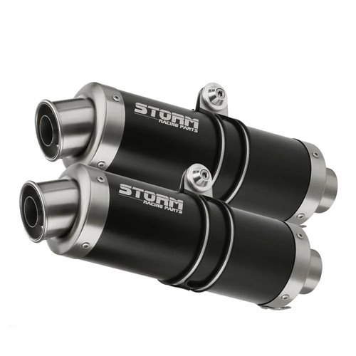 Exhaust storm mivv black - by,