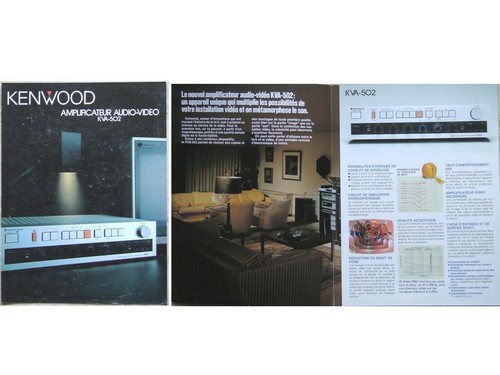 Kenwood kva502 audio - kenwood, amp