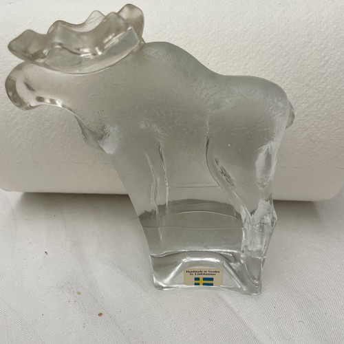 Reindeer glass swedish - -,