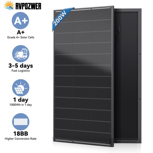 12v 200w solar panel mono - solar,