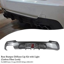 Carbon Look Rear Diffuser Lip